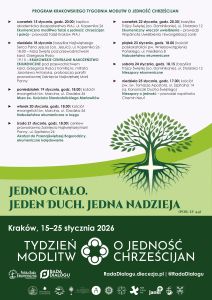 Krakowski Tydzień Modlitwy o Jedność Chrześcijan